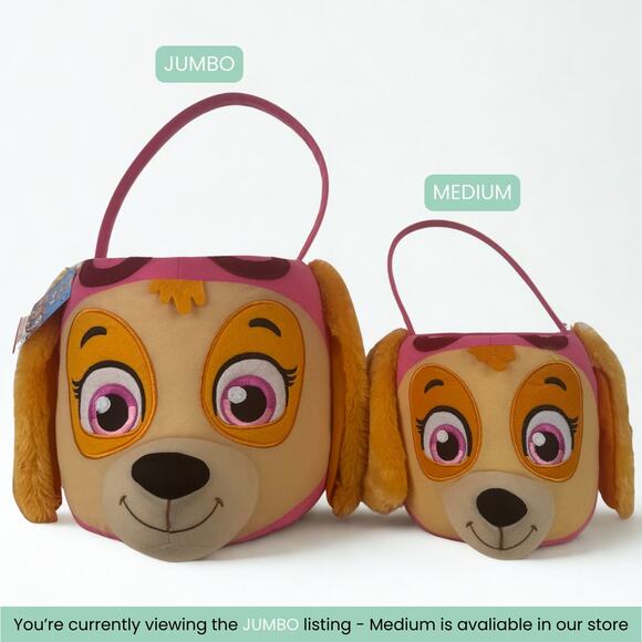 Paw Patrol - Skye Plush Basket (Jumbo) - NWT - Picture 5 of 5